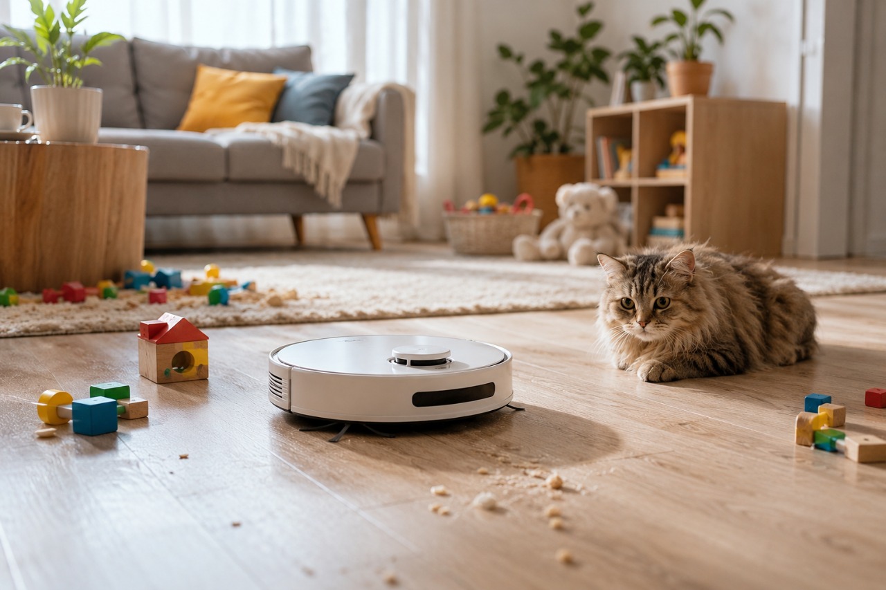 Як часто робити вологе прибирання і чи може робот-пилосос повністю замінити звичайну швабру